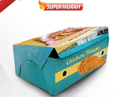 cetak dus kemasan makanan