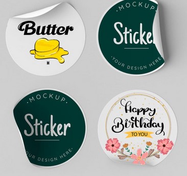 contoh stiker lainnya