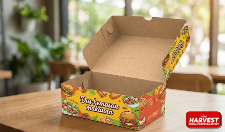 Cetak Dus Kemasan Kertas Duplex