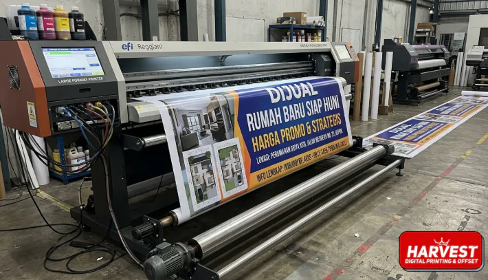 Cetak Banner untuk Agen Perumahan